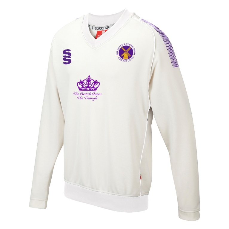 Polegate & Stone Cross CC - Dual Long Sleeve Sweater