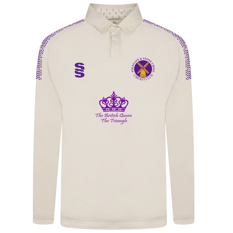 Polegate & Stone Cross CC - Fuse Long Sleeve Cricket Shirt - Womens